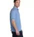 054X Stedman by Hanes® Blended Jersey Light Blue side view
