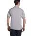 054X Stedman by Hanes® Blended Jersey Light Steel back view