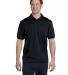 054X Stedman by Hanes® Blended Jersey Black front view