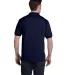 054X Stedman by Hanes® Blended Jersey Navy back view