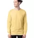 5286 Hanes® Heavyweight Long Sleeve T-shirt in Athletic gold front view