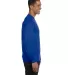 5286 Hanes® Heavyweight Long Sleeve T-shirt in Deep royal side view