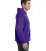 P170 Hanes PrintPro XP Comfortblend Hooded Sweatsh in Purple side view