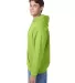 P170 Hanes PrintPro XP Comfortblend Hooded Sweatsh in Lime side view