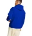 P170 Hanes PrintPro XP Comfortblend Hooded Sweatsh in Athletic royal back view