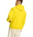 P170 Hanes PrintPro XP Comfortblend Hooded Sweatsh in Athletic yellow back view