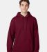 P170 Hanes PrintPro XP Comfortblend Hooded Sweatsh in Athletic cardinal