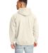 F170 Hanes PrintPro XP Ultimate Cotton Hooded Swea Natural back view