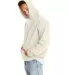 F170 Hanes PrintPro XP Ultimate Cotton Hooded Swea Natural side view