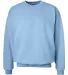 F260 Hanes® Ultimate Cotton® Sweatshirt Light Blue front view