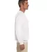 F260 Hanes® Ultimate Cotton® Sweatshirt White side view