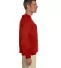 F260 Hanes® Ultimate Cotton® Sweatshirt Deep Red side view