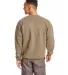 F260 Hanes® Ultimate Cotton® Sweatshirt Pebble back view