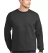 F260 Hanes® Ultimate Cotton® Sweatshirt Charcoal Heather front view