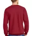 F260 Hanes® Ultimate Cotton® Sweatshirt Deep Red back view