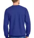 F260 Hanes® Ultimate Cotton® Sweatshirt Deep Royal back view