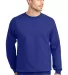 F260 Hanes® Ultimate Cotton® Sweatshirt Deep Royal front view