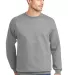 F260 Hanes® Ultimate Cotton® Sweatshirt Light Steel front view