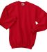 Hanes F260 Ultimate Cotton Sweatshirt in Deep Red