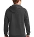 F280 Hanes® PrintPro®XP™ Ultimate Cotton® Ful Charcoal Heather back view