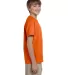 5370 Hanes® Heavyweight 50/50 Youth T-shirt Orange side view