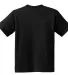 5370 Hanes® Heavyweight 50/50 Youth T-shirt Black back view