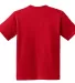 5370 Hanes® Heavyweight 50/50 Youth T-shirt Deep Red back view