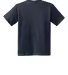 5370 Hanes® Heavyweight 50/50 Youth T-shirt Heather Navy back view