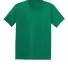 5370 Hanes® Heavyweight 50/50 Youth T-shirt Kelly Green front view