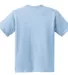 5370 Hanes® Heavyweight 50/50 Youth T-shirt Light Blue back view