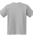 5370 Hanes® Heavyweight 50/50 Youth T-shirt Light Steel back view