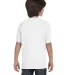 5380 Hanes® Youth Beefy®-T 5380 White back view