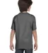 5380 Hanes® Youth Beefy®-T 5380 Smoke Grey back view