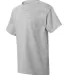5450 Hanes® Authentic Tagless Youth T-shirt Light Steel side view