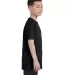 5450 Hanes® Authentic Tagless Youth T-shirt Black side view