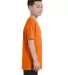 5450 Hanes® Authentic Tagless Youth T-shirt Orange side view