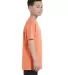 5450 Hanes® Authentic Tagless Youth T-shirt Candy Orange side view