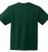 5450 Hanes® Authentic Tagless Youth T-shirt Deep Forest back view
