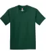 5450 Hanes® Authentic Tagless Youth T-shirt Deep Forest front view