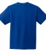 5450 Hanes® Authentic Tagless Youth T-shirt Deep Royal back view
