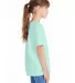 Hanes 5480 Heavyweight Youth T-shirt in Clean mint side view