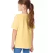 Hanes 5480 Heavyweight Youth T-shirt in Athletic gold back view