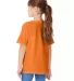 Hanes 5480 Heavyweight Youth T-shirt in Tennessee orange back view