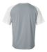 M1004 All Sport Reverse Colorblock T-shirt White/ Grey/ Slate back view