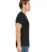 BELLA CANVAS 3001 SOFT COTTON T-SHIRT in Black side view