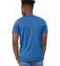 BELLA CANVAS 3001 SOFT COTTON T-SHIRT in Columbia blue back view