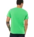 BELLA CANVAS 3001 SOFT COTTON T-SHIRT in Synthetic green back view