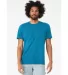 BELLA CANVAS 3001 SOFT COTTON T-SHIRT in Electric blue front view