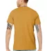 BELLA CANVAS 3001 SOFT COTTON T-SHIRT in Mustard back view