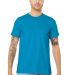 Bella Canvas 3001 Wholesale Soft Cotton Plain t sh in Aqua